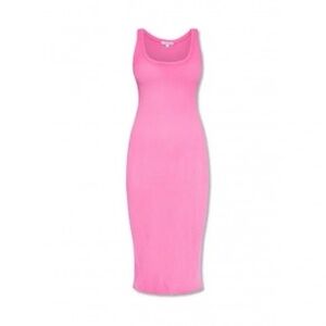 Cotton Citizen Dress Medium Ibiza Sleeveless Maxi Tank Pink Pullover New Sexy